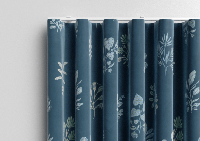 Botanical Velvet, Oceania - Made to Measure Curtains - Image 13